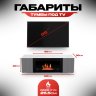 Тумба под ТВ с биокамином SteelHeat LIVORNO IMPULSE 140 см (корпус серый бетон / фасады гротто грани фото 3