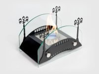 Биокамин настольный Lux Fire "Пушкинский мост" S (черный)