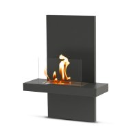 Настенный биокамин Wall Stove BioFire, черный