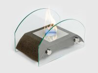 Биокамин настольный Lux Fire "Мост" S (бронза)