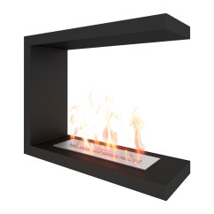 Биокамин торцевой SteelHeat Leader 500