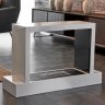 Напольный биокамин Modern Cube BioFire, белый фото 1