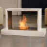 Напольный биокамин Modern Cube BioFire, белый фото 4