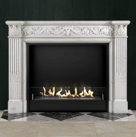Биокамин в мраморном портале Firezo Stile Di Arte, стандарт