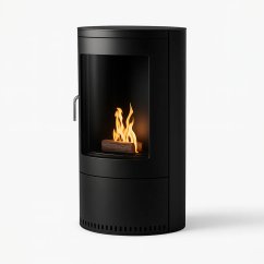 Напольный биокамин Хэмптон Черный
