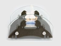 Биокамин Lux Fire Царский мост S бронза