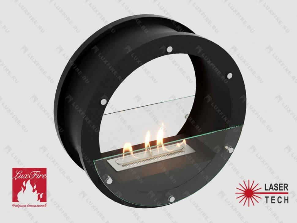 Встроенный сквозной биокамин Lux Fire 