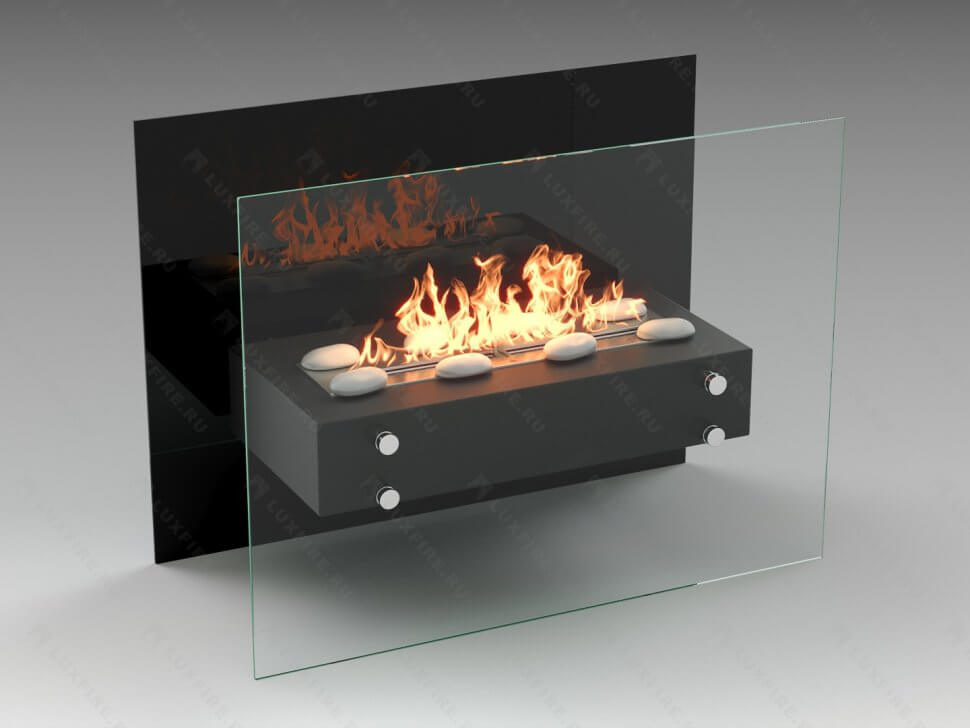Напольный биокамин Lux Fire 